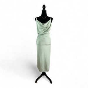 Robe Lina satinée