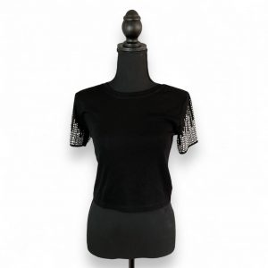 Haut Naaya strass noir