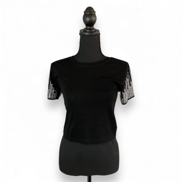Haut Naaya strass noir