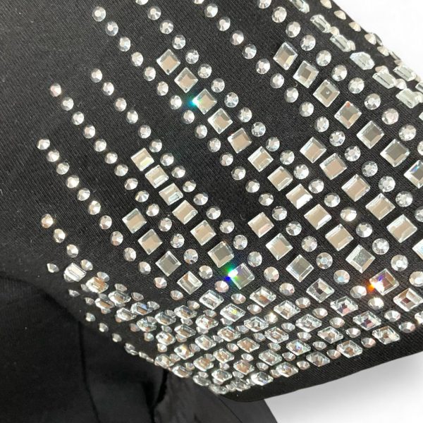 Haut Naaya strass noir – Image 2
